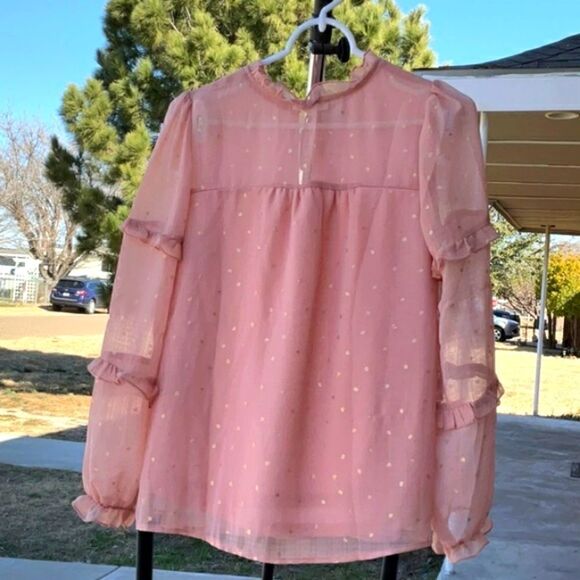 Take 50% OFF- Blu Pepper Fancy Blouse, Size-S - Picture 4 of 8